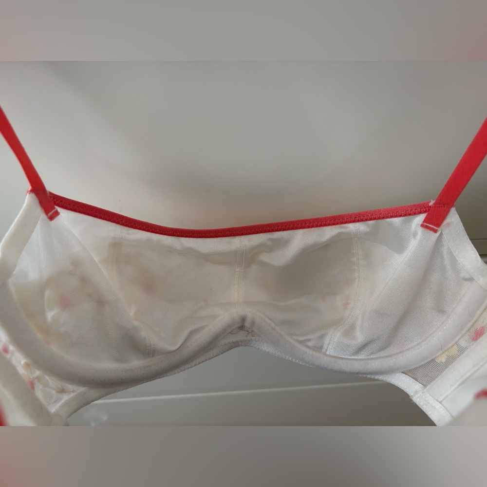 PEACH JOHN Embroidered Floral Bra - Picture 5 of 8